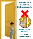 Load image into Gallery viewer, Baby Proofing Finger Pinch Door Crack Protector (Pack of 3)