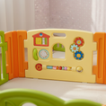 Load image into Gallery viewer, Baby Playpen – Play Yard - Green and Yellow
