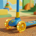 Load image into Gallery viewer, Foldable Kick Scooter for Kids of 3+ Years with Built in LED Light Wheel