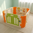 Load image into Gallery viewer, Baby Playpen - Play Yard – Beige and Green