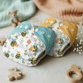 Load image into Gallery viewer, Reusable Cloth Diaper with Absorbent Insert Pad - Set of 2