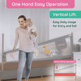 Load image into Gallery viewer, Bed Railing for Baby Safety (One Side)