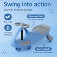 Load image into Gallery viewer, Buzzy Ride-On Swing Car | Premium Toddler Ride-On Toy for 1-3 Year Old