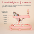 Load image into Gallery viewer, Foldable Baby Walker for 6-18 Months
