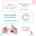 Load image into Gallery viewer, Baby Proofing Finger Pinch Door Guard
