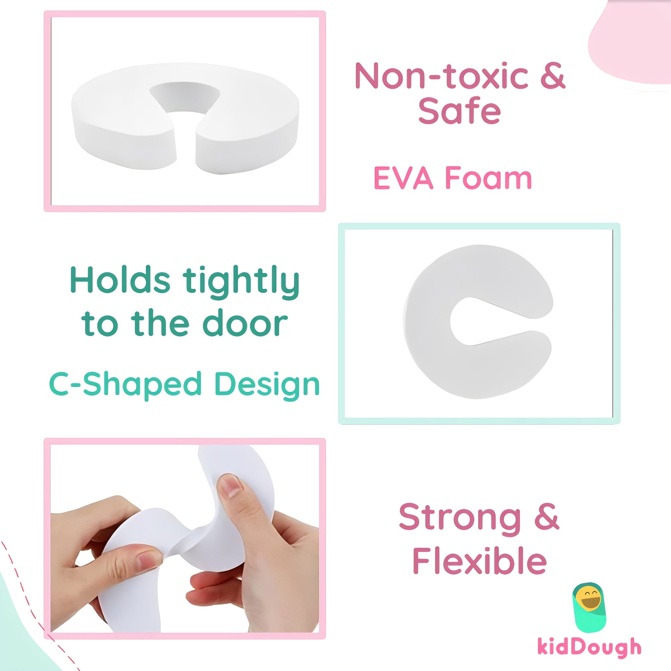 Baby Proofing Finger Pinch Door Guard