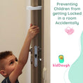 Load image into Gallery viewer, Baby Proofing Finger Pinch Door Guard
