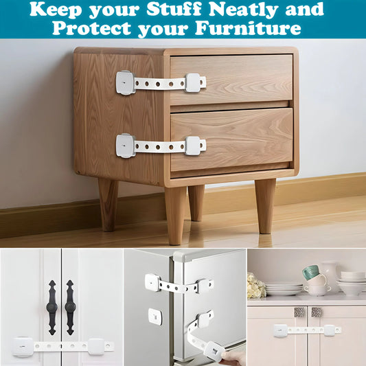 Double Lock System- Pack Of 4 Locks