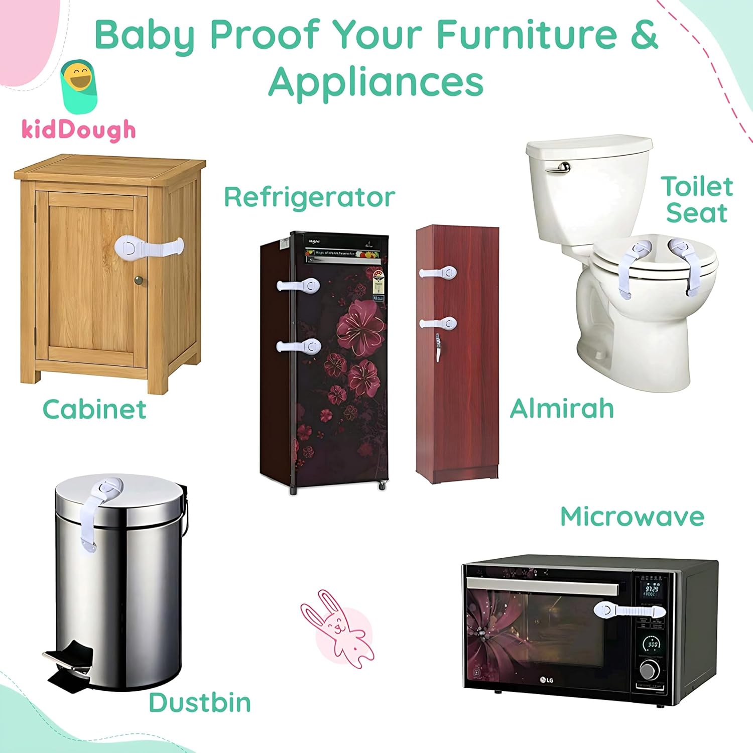 Furniture Safety Locks for Kids