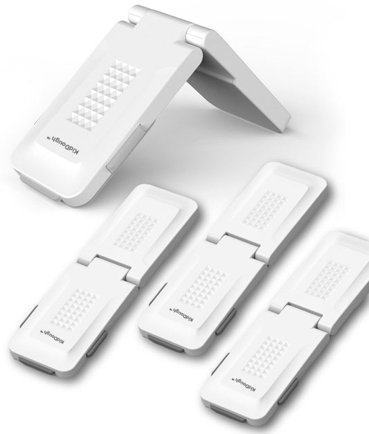 Angle Child Safety Lock (Pack of 4,White)