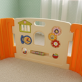 Load image into Gallery viewer, Baby Playpen - Play Yard – Beige and Green
