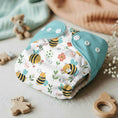 Load image into Gallery viewer, Reusable Cloth Diaper with Absorbent Insert Pad - Set of 2
