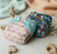 Load image into Gallery viewer, Reusable Cloth Diaper with Absorbent Insert Pad - Set of 2
