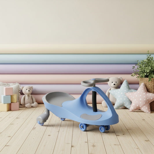 Buzzy Ride-On Swing Car | Premium Toddler Ride-On Toy for 1-3 Year Old