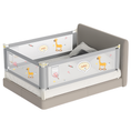 Load image into Gallery viewer, Bed Railing for Baby Safety (Three Sides)
