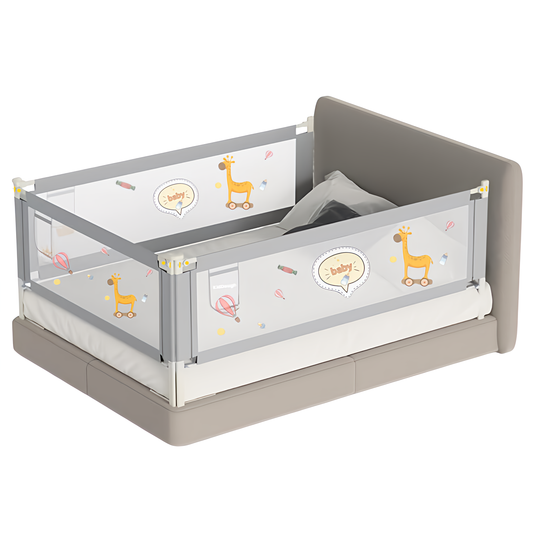 Bed Railing for Baby Safety (Three Sides)