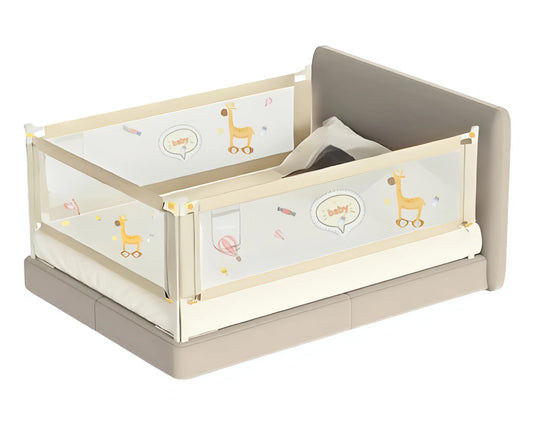 Bed Railing for Baby Safety (Three Sides)