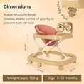 Load image into Gallery viewer, Foldable Baby Walker for 6-18 Months

