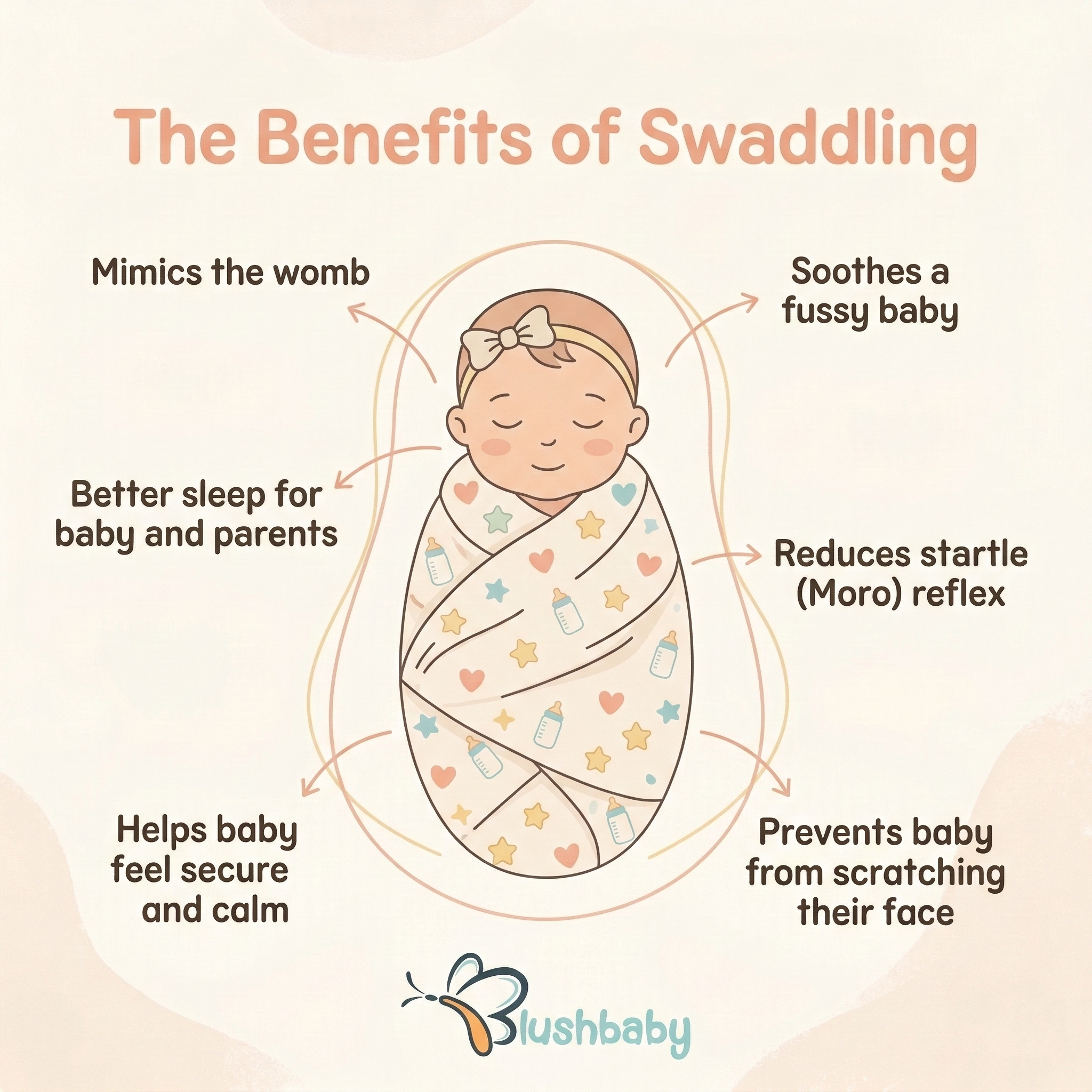 100% Muslin Swaddle Blankets – Pack of 2